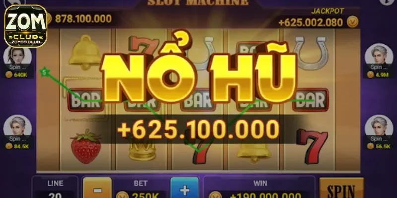 Các sảnh chơi đình đám khi cá cược trực tuyến với slot game 2025
